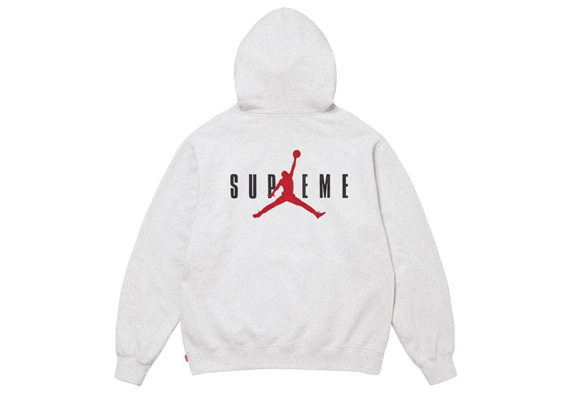 Supreme Jordan Hooded Sweatshirt (FW24) Ash Grey