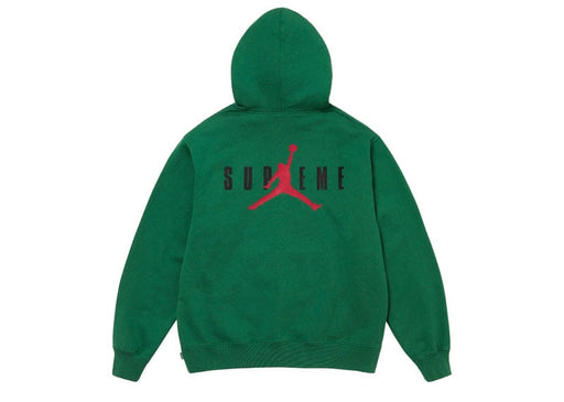 Supreme Jordan Hooded Sweatshirt (FW24) Green