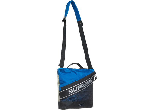 Supreme Logo Shoulder Bag Blue