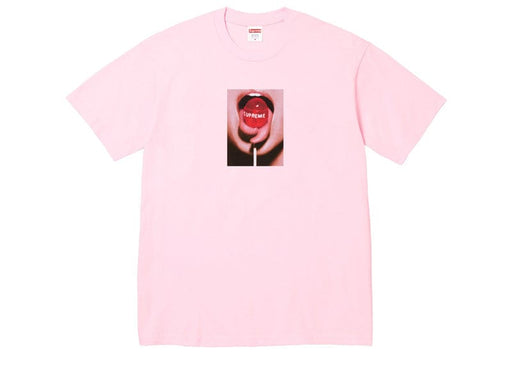 Supreme Lollipop Tee Light Pink