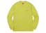 Supreme long sleeve shirt lime green