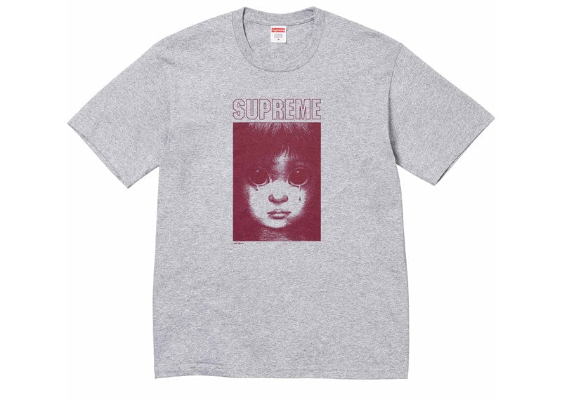 Supreme Margaret Keane Teardrop Tee Heather Grey