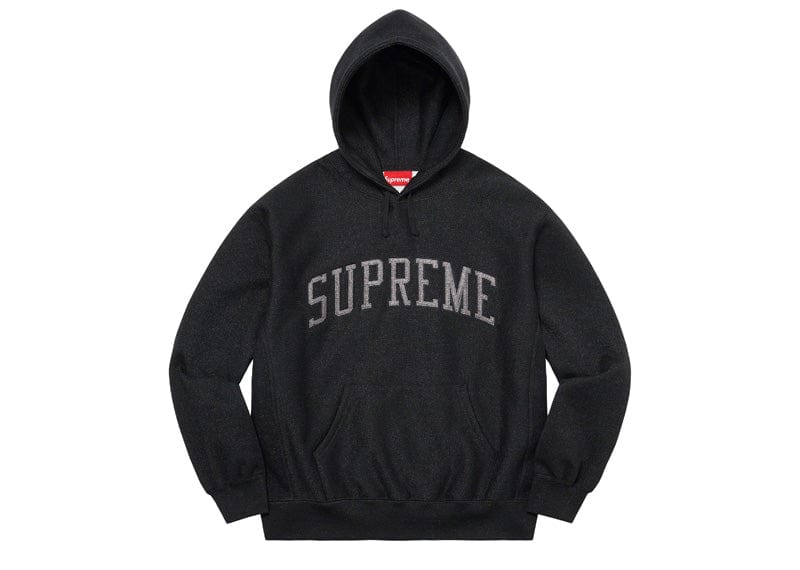 Supreme Metallic Arc Hooded Sweatshirt (SS23) Black