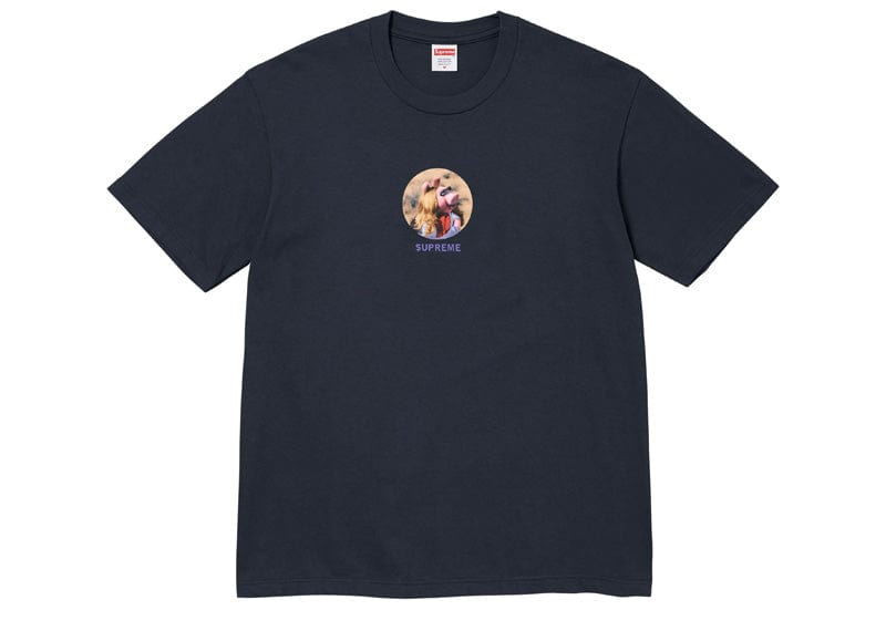 Supreme Miss Piggy Tee Navy