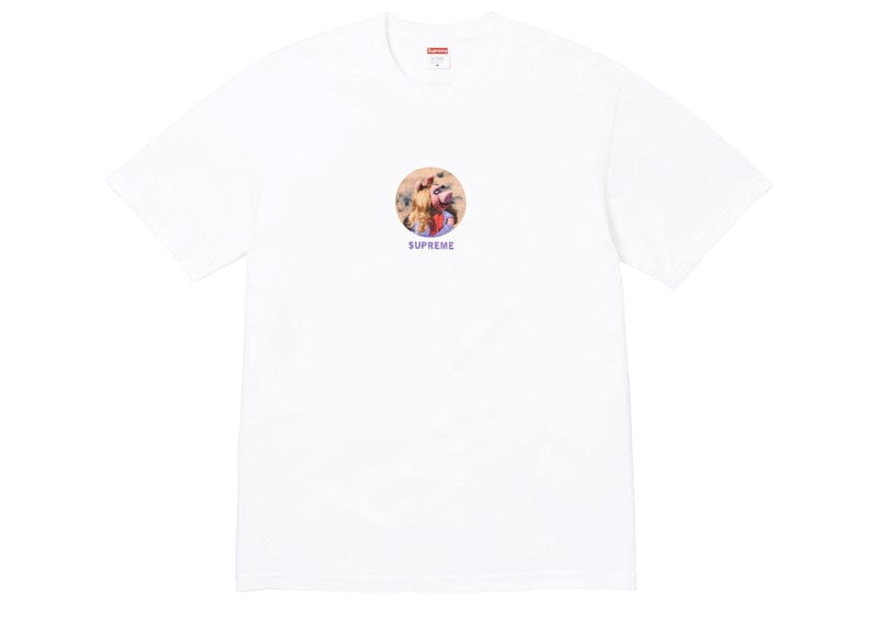 Supreme Miss Piggy Tee White