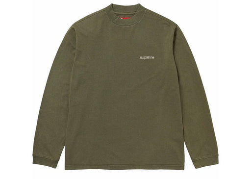 Supreme Mock Neck L/S Top (FW23) Olive