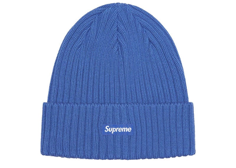 Supreme Overdyed Beanie (SS23) Blue