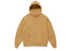 Supreme Overdyed Small Box Zip Up Hooded Sweatshirt Sand