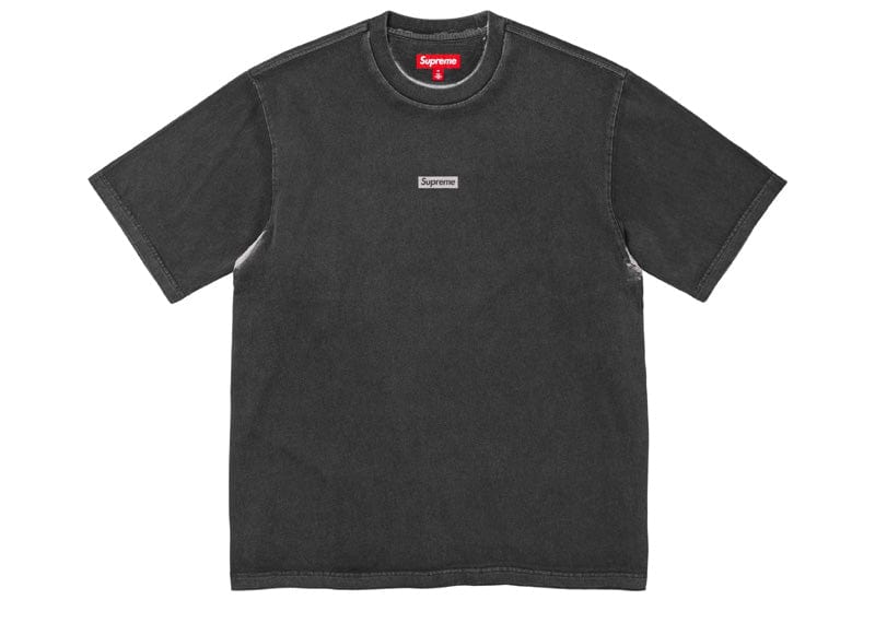 Supreme Overprint Small Box S/S Top Black