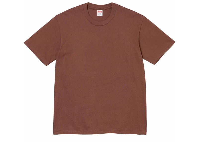 Supreme Paint Tee Brown