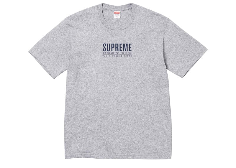 Supreme Paris Tee Heather Grey