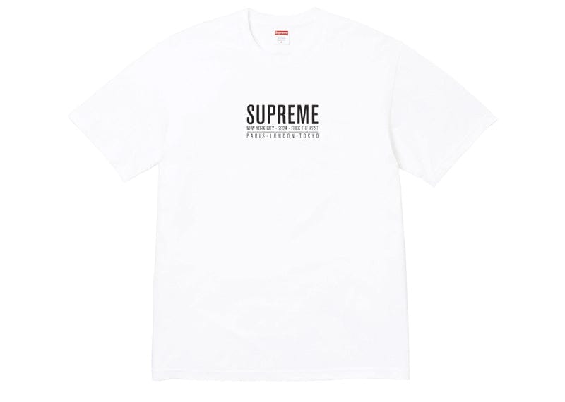 Supreme Paris Tee White