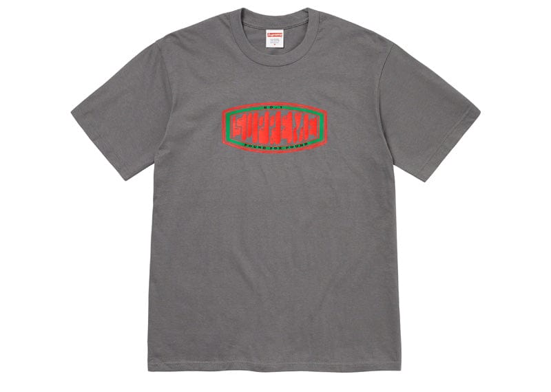 Supreme Pound Tee Charcoal