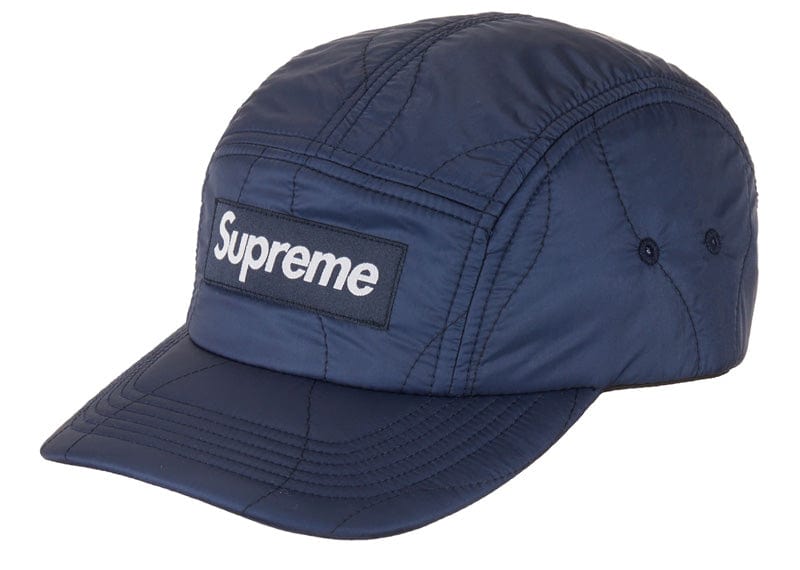 Supreme Quilted Liner Camp Cap Blue