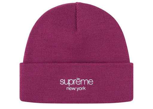 Supreme Radar Beanie Eggplant