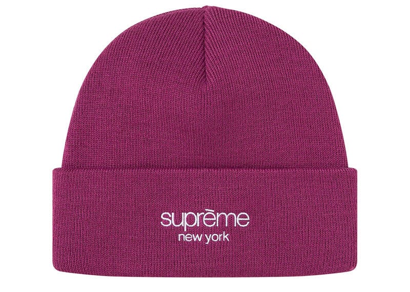 Supreme Radar Beanie Eggplant