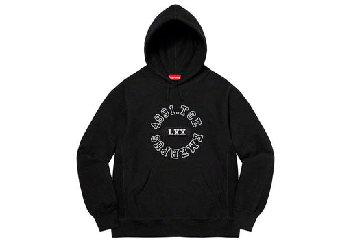 Supreme Reverse Hooded Sweatshirt Black