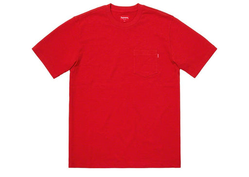 Supreme S/S Pocket Tee Red