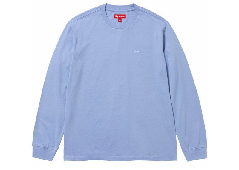 Supreme Small Box L/S Tee Lavender