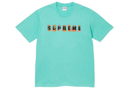 Supreme Stencil Tee Teal