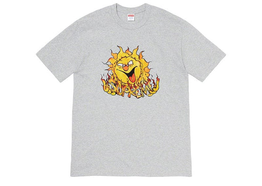 Supreme Sun Tee Heather Grey