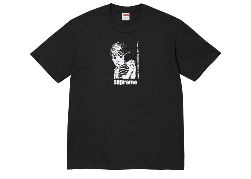 Supreme Trippin Black T-Shirt