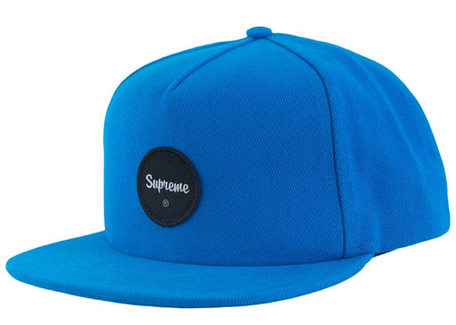 Supreme Twill Patch 5-Panel Bright Blue