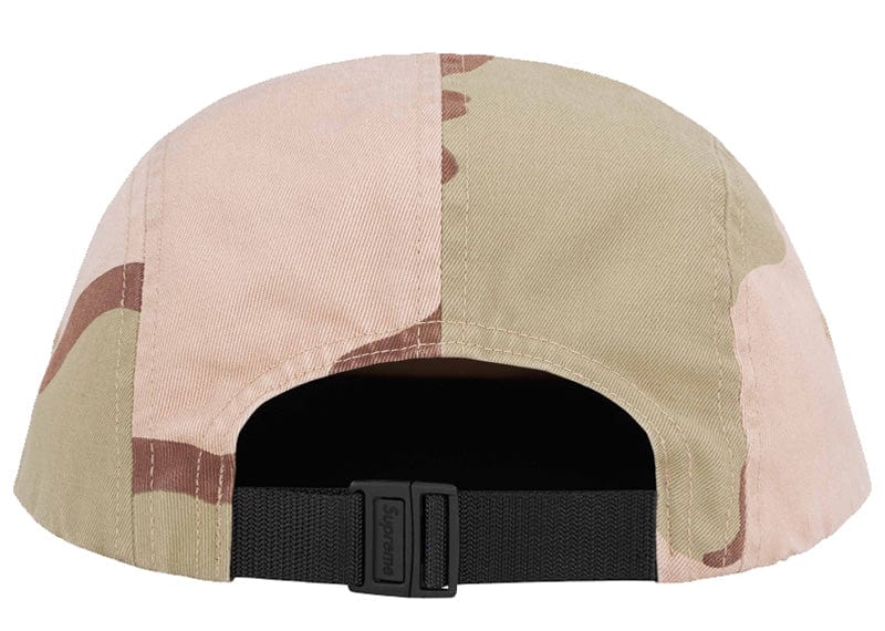 Supreme Washed Chino Twill Camp Cap Desert Camo