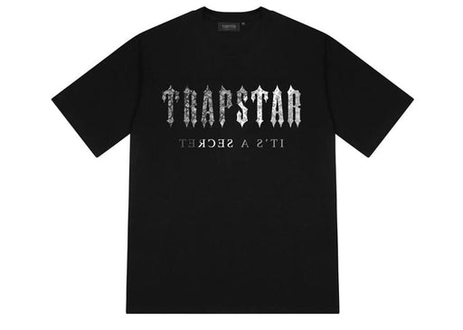 Trapstar Decoded Paisley Monochrome Edition T-shirt Black