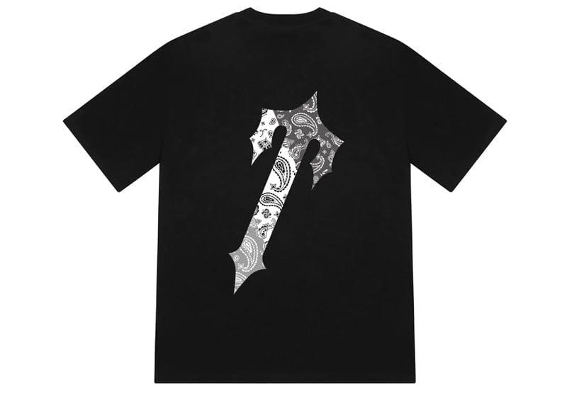 Trapstar Decoded Paisley Monochrome Edition T-shirt Black