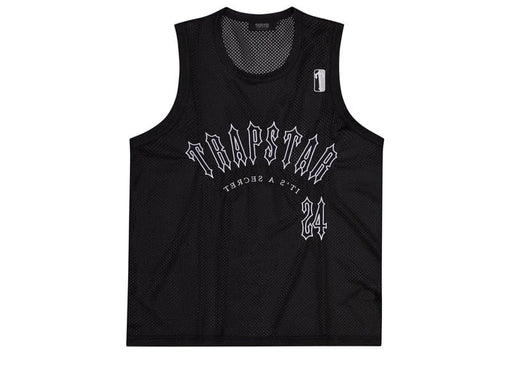 Trapstar Irongate Arch Basketball Vest Black