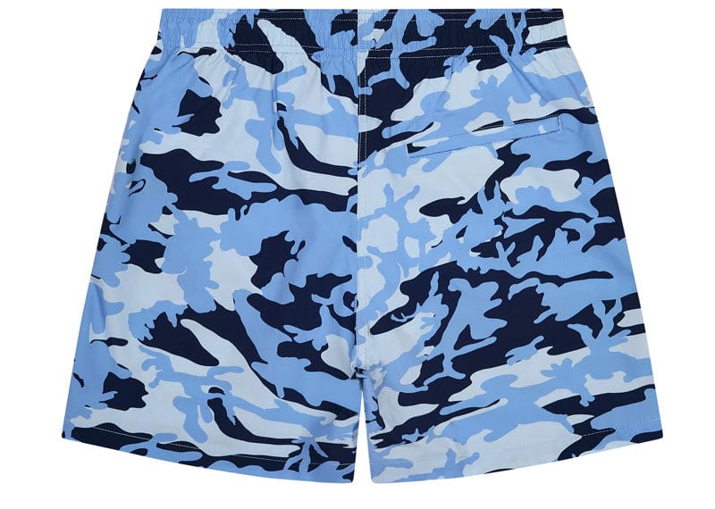 Trapstar Irongate Swim Shorts Blue Camo