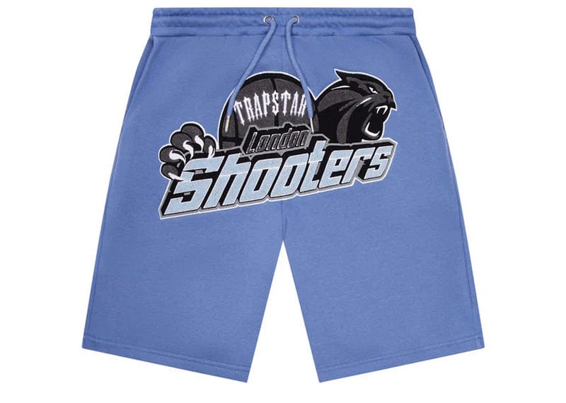 Trapstar London Shooters Fleece Shorts - Powder Blue