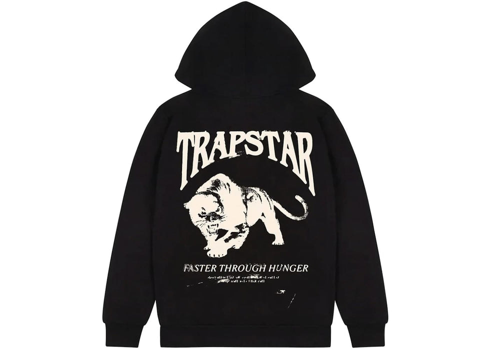 Trapstar Panthera Hoodie Black