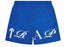 Trapstar Script Shell Shorts Blue/White