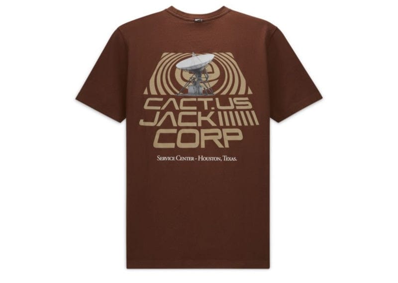 Travis Scott CACT.US CORP x Nike U NRG BH T-shirt (Asia Sizing) Brown