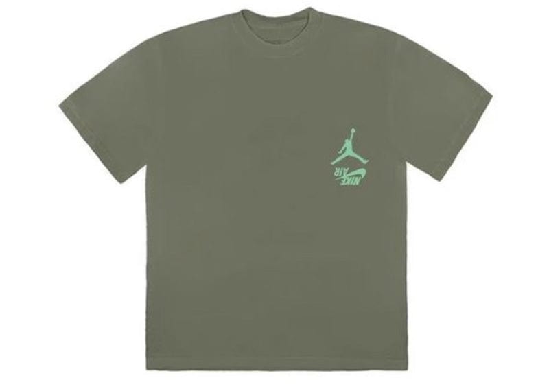 Travis Scott Jordan Cactus Jack Highest T Shirt Olive