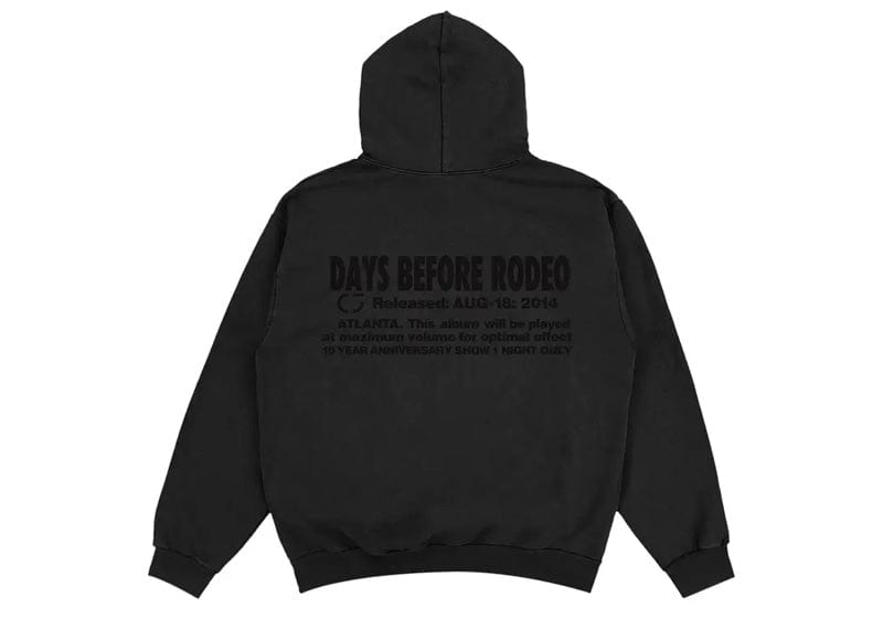 Travis Scott Rodeo Hoodie Black