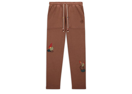 Travis Scott x Jordan Fleece Pants Archaeo Brown