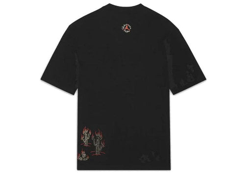 Travis Scott x Jordan Flight Graphic T-Shirt Black