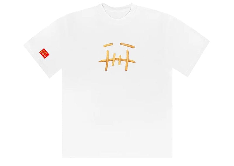 Travis Scott x McDonald's Fry T-Shirt White