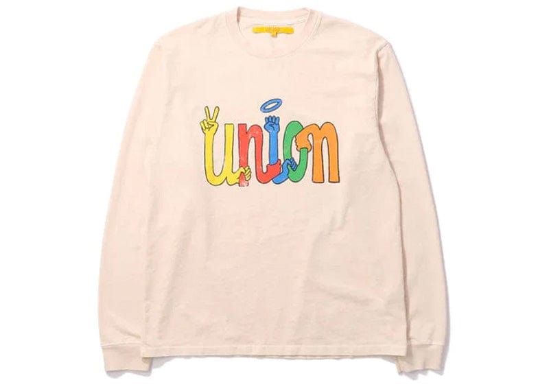 Union LA Connected L/S T-Shirt Cream