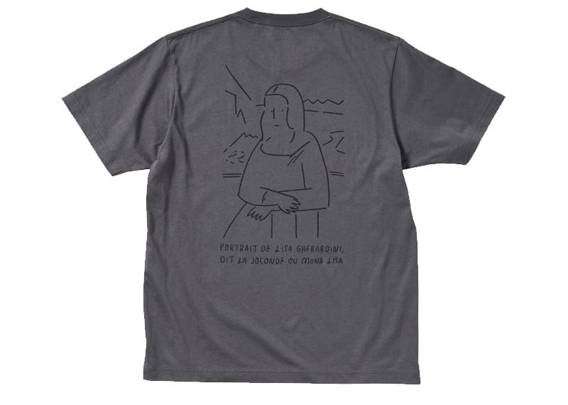 Uniqlo UT The Louvre x Yu Nagaba Collection Tee Dark Grey