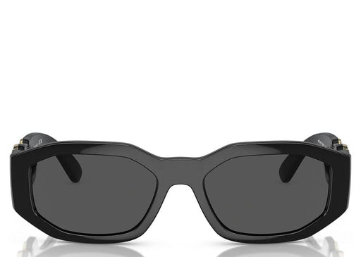 Versace Irregular Biggie Sunglasses Black/Dark Grey (VE4361)