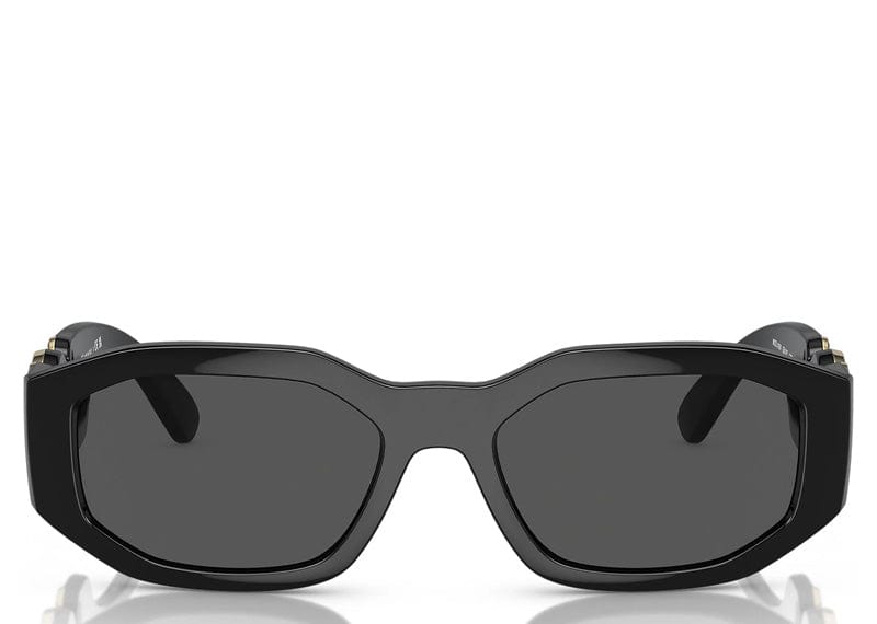 Versace Irregular Biggie Sunglasses Black/Dark Grey (VE4361)